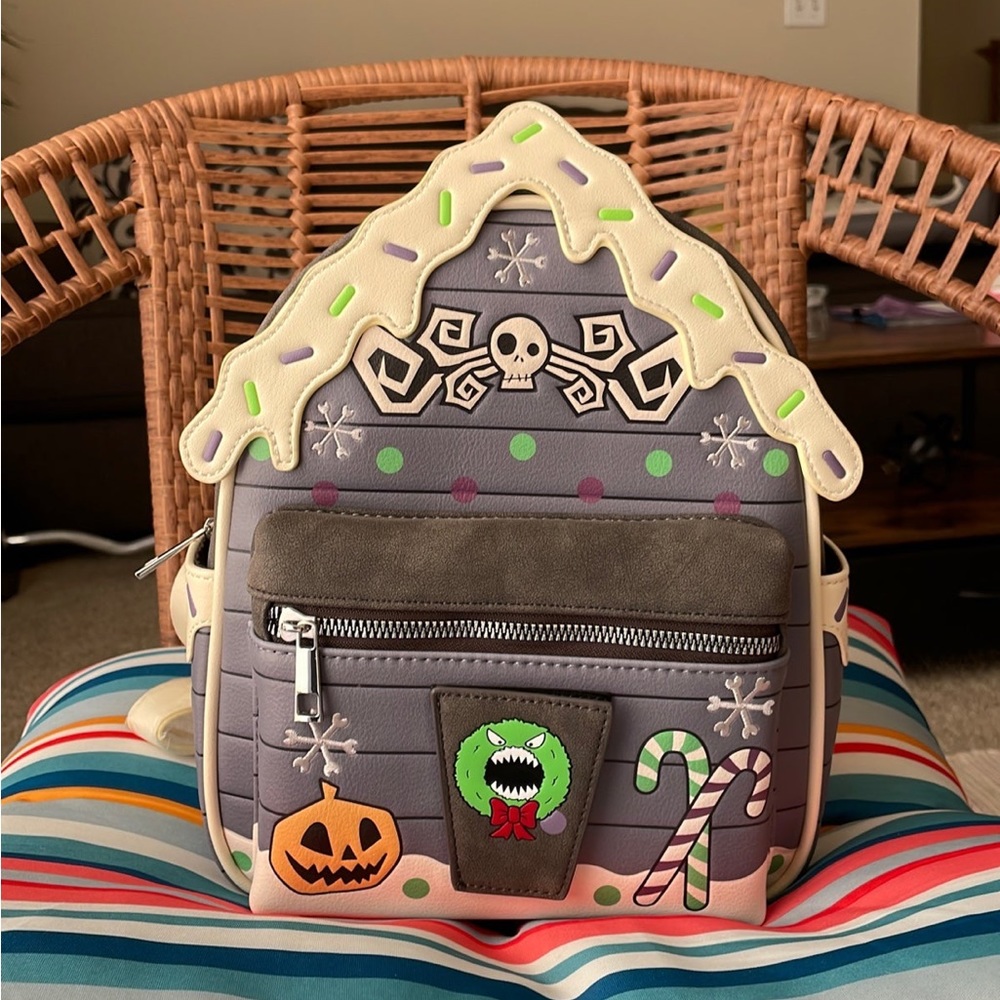Nightmare Before Christmas Gingerbread Mini Backpack